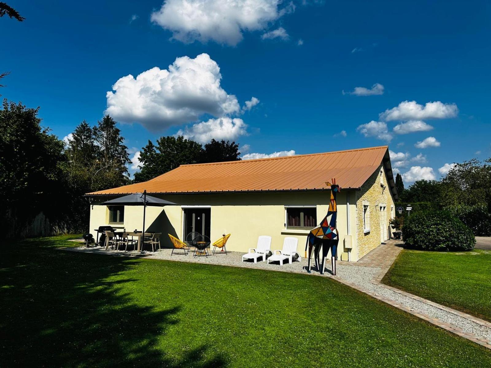 La Maison Girafe Faverolles  Bagian luar foto
